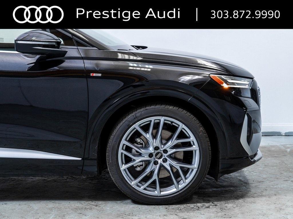 new 2025 Audi Q4 e-tron car, priced at $62,904