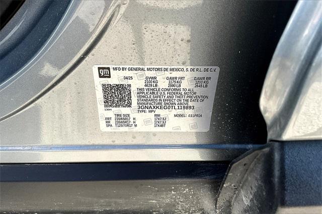 new 2026 Chevrolet Equinox car, priced at $34,395