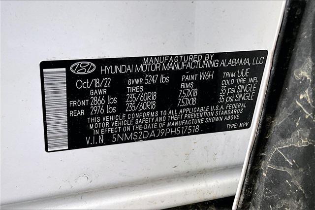 used 2023 Hyundai Santa Fe car, priced at $25,990