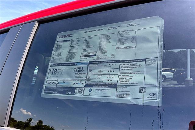 new 2025 GMC Sierra 1500 car, priced at $44,090