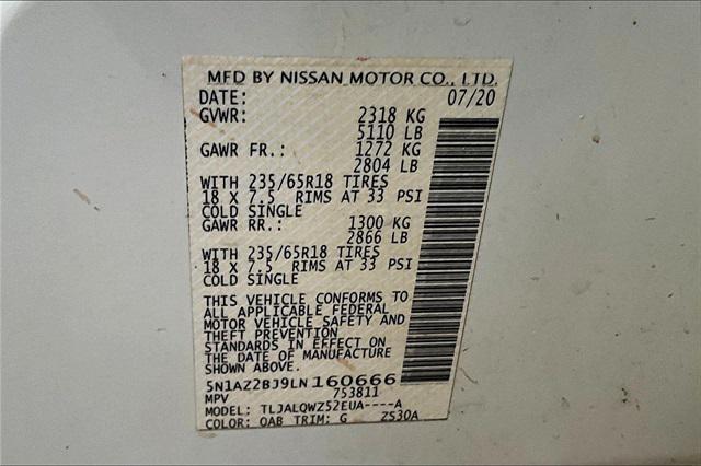 used 2020 Nissan Murano car, priced at $17,877