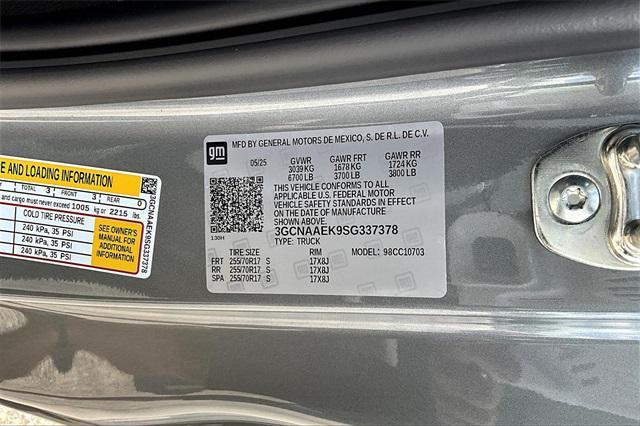 new 2025 Chevrolet Silverado 1500 car, priced at $37,205
