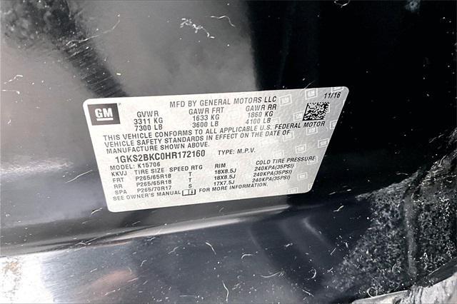 used 2017 GMC Yukon car, priced at $13,627