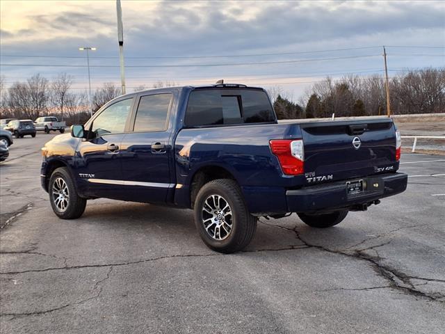 used 2022 Nissan Titan car, priced at $26,992