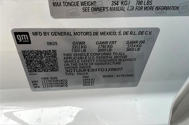 new 2026 GMC Sierra 1500 car, priced at $79,940