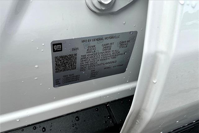 new 2026 Chevrolet Silverado EV car, priced at $68,915