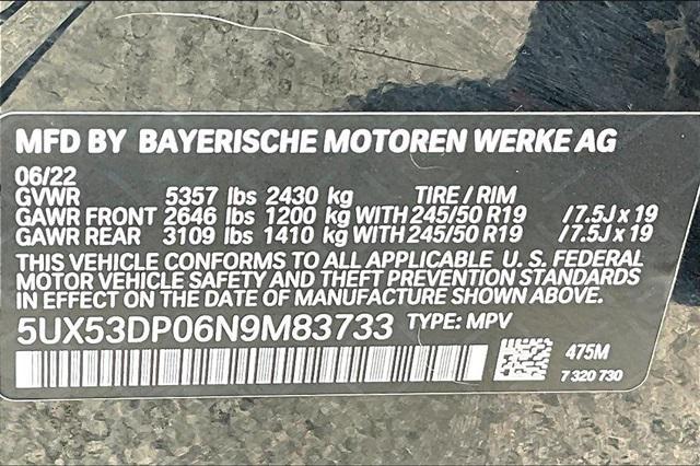 used 2022 BMW X3 car, priced at $32,031