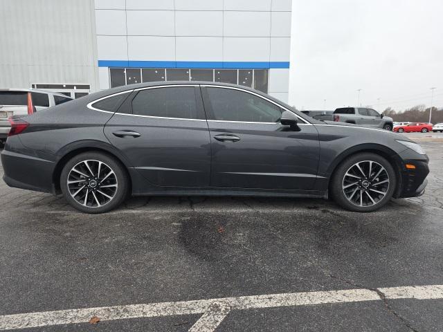 used 2021 Hyundai Sonata car, priced at $20,420