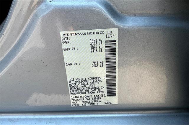 used 2023 Nissan Altima car, priced at $21,249