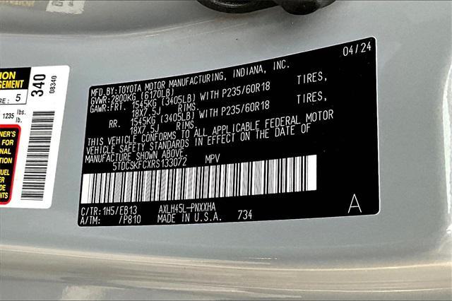 used 2024 Toyota Sienna car, priced at $48,696