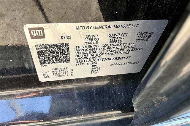 used 2022 GMC Sierra 1500 car, priced at $46,990