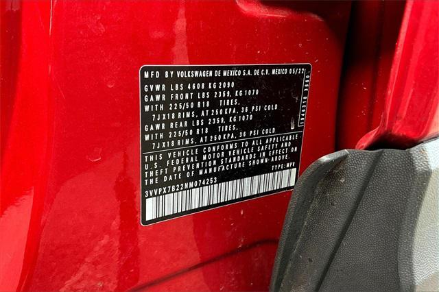 used 2022 Volkswagen Taos car, priced at $22,184