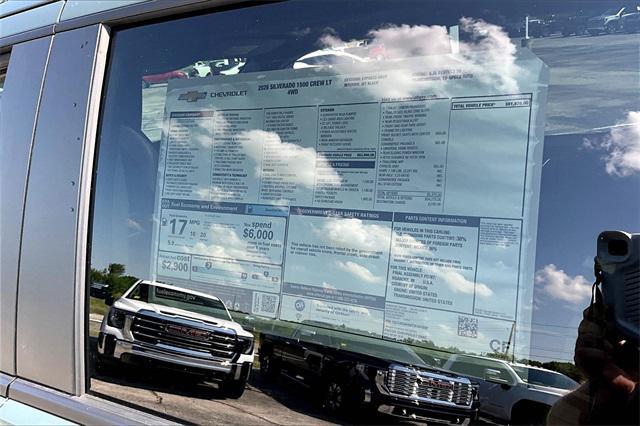 new 2026 Chevrolet Silverado 1500 car, priced at $55,870