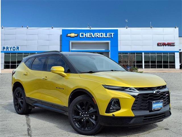 used 2022 Chevrolet Blazer car, priced at $32,544