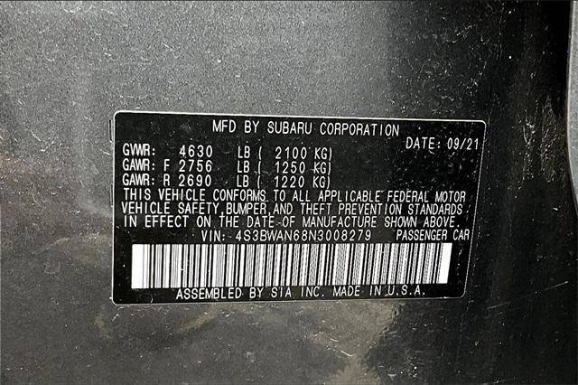 used 2022 Subaru Legacy car, priced at $25,347