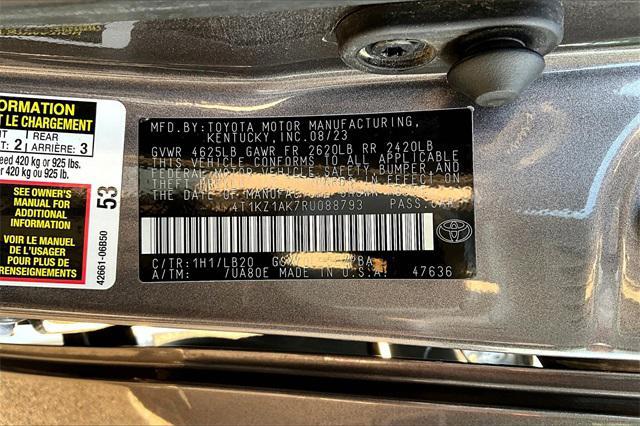 used 2024 Toyota Camry car, priced at $33,492