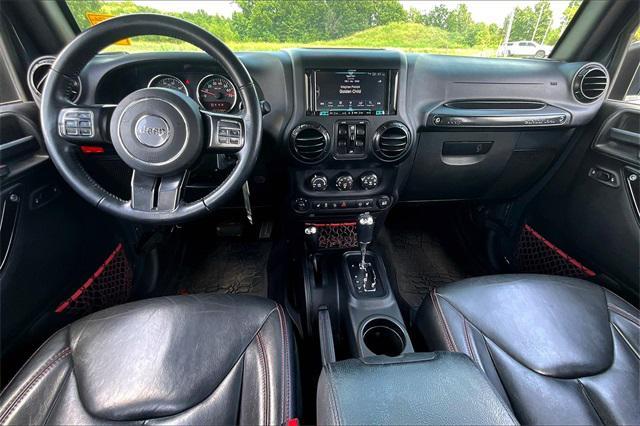 used 2017 Jeep Wrangler Unlimited car, priced at $23,663