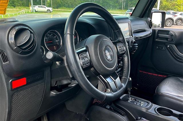 used 2017 Jeep Wrangler Unlimited car, priced at $23,663