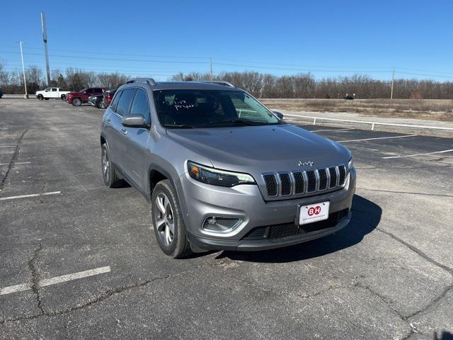 used 2021 Jeep Cherokee car, priced at $22,125