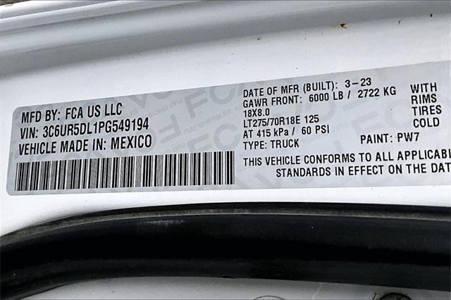 used 2023 Ram 2500 car, priced at $43,529