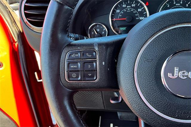 used 2015 Jeep Wrangler Unlimited car, priced at $18,373
