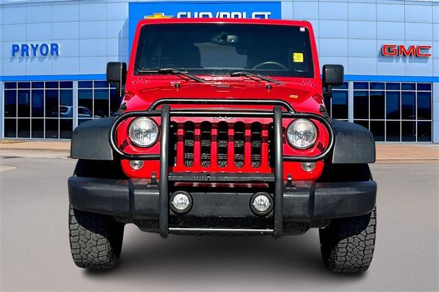 used 2015 Jeep Wrangler Unlimited car, priced at $18,373