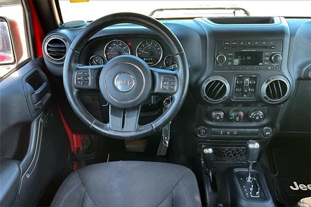used 2015 Jeep Wrangler Unlimited car, priced at $18,373