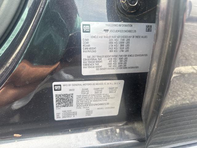 used 2022 Chevrolet Silverado 1500 car, priced at $41,617