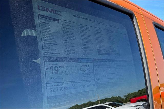 new 2025 GMC Canyon car, priced at $52,485