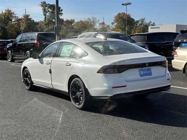 new 2025 Honda Accord car, priced at $32,110