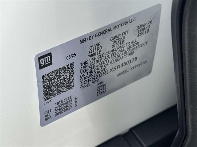 new 2025 GMC Yukon car, priced at $85,313