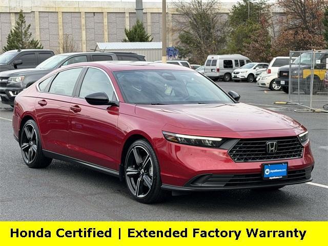 used 2025 Honda Accord Hybrid car, priced at $29,985