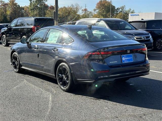 new 2025 Honda Accord car, priced at $31,655