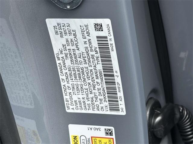 new 2026 Honda CR-V car, priced at $38,750