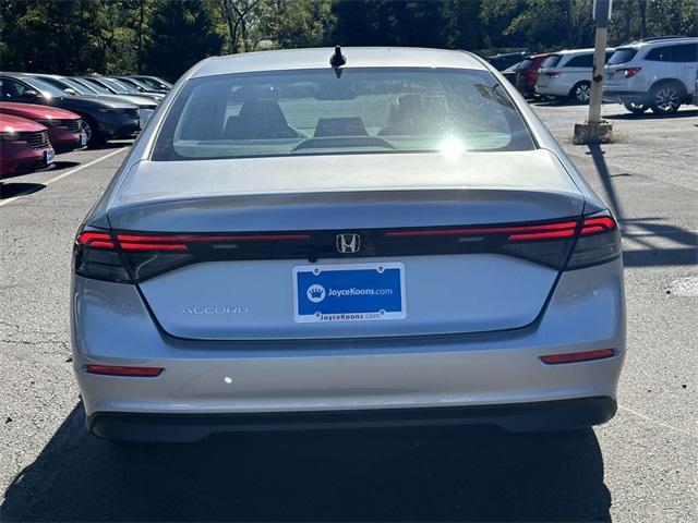 new 2025 Honda Accord car, priced at $31,655