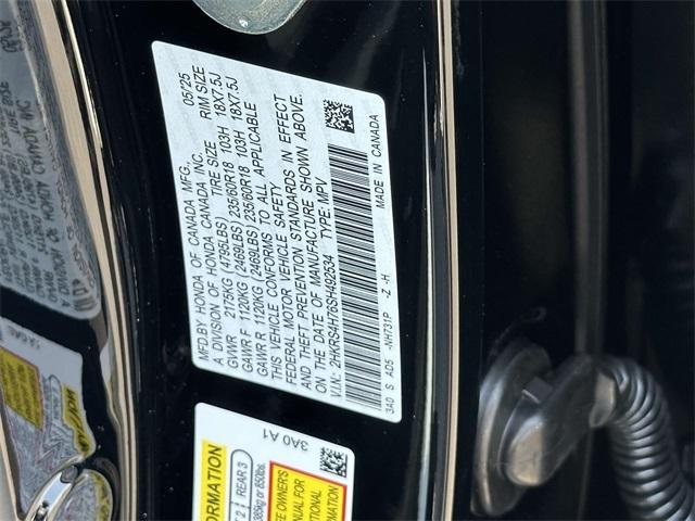 new 2025 Honda CR-V car, priced at $37,895