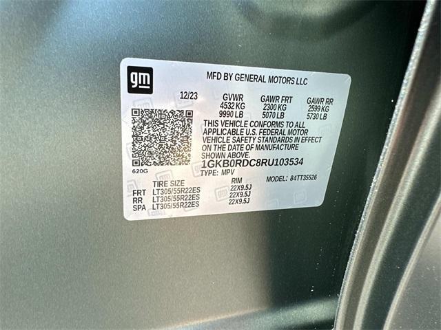 new 2024 GMC HUMMER EV car, priced at $107,385