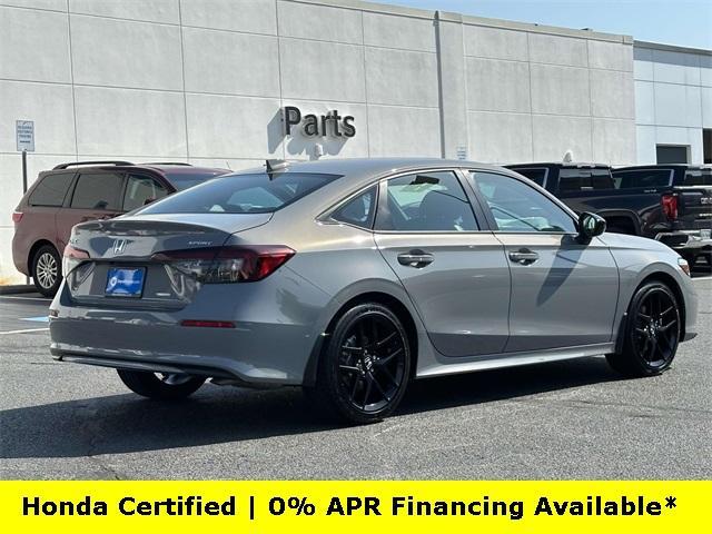 used 2025 Honda Civic Hybrid car, priced at $30,981