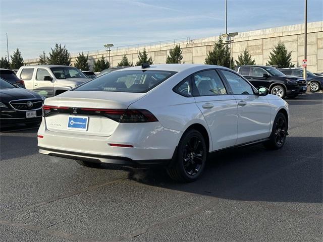 new 2025 Honda Accord car, priced at $32,110