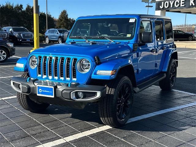 used 2022 Jeep Wrangler Unlimited 4xe car, priced at $33,892