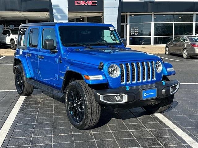 used 2022 Jeep Wrangler Unlimited 4xe car, priced at $33,892