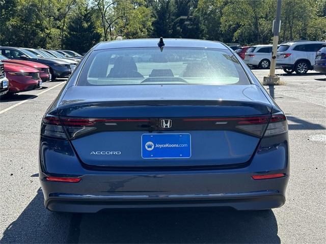 new 2025 Honda Accord car, priced at $31,655