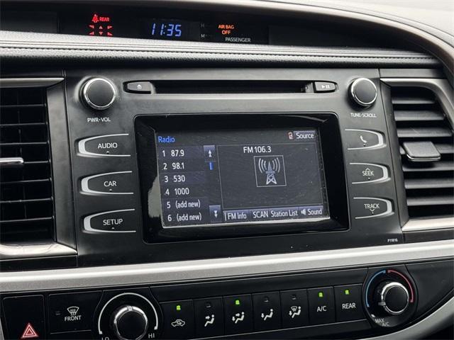 used 2019 Toyota Highlander car, priced at $19,992