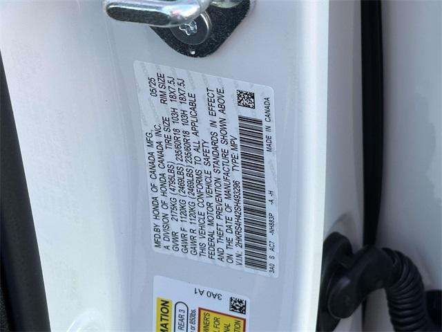 new 2025 Honda CR-V car, priced at $35,700
