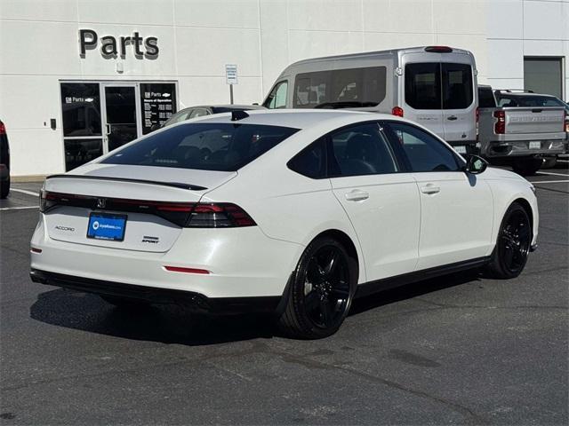used 2025 Honda Accord Hybrid car, priced at $32,481