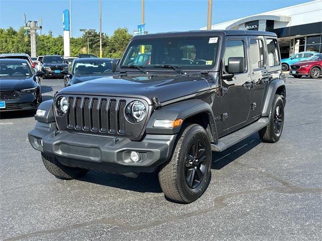 used 2021 Jeep Wrangler Unlimited car, priced at $31,985