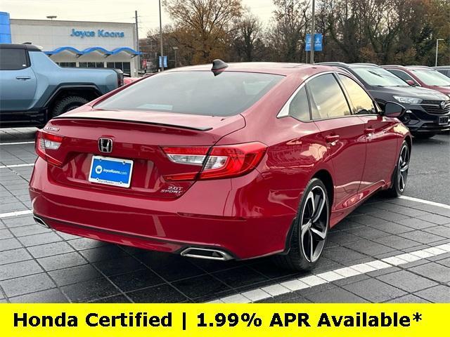 used 2021 Honda Accord car, priced at $26,981