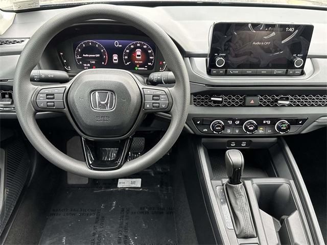 new 2025 Honda Accord car, priced at $31,755