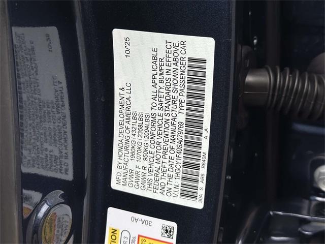 new 2025 Honda Accord car, priced at $31,755