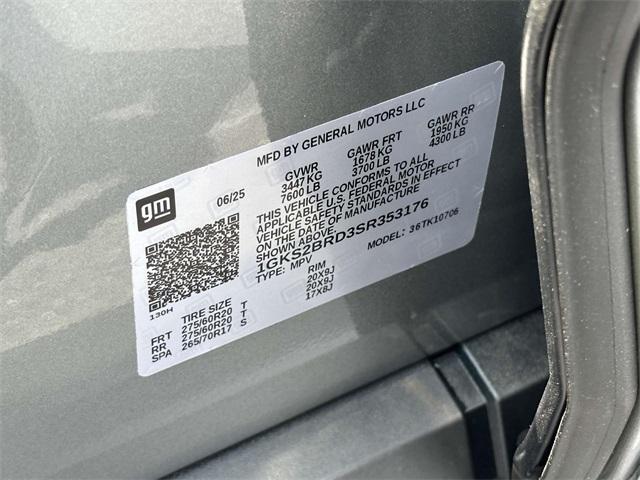 new 2025 GMC Yukon car, priced at $72,910